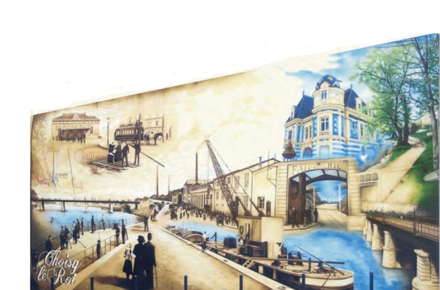 Fresque du pont des mariniers