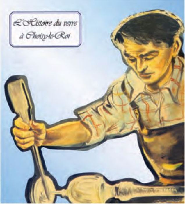 Brochure sur l'Histoire due verre à Choisy-le-Roi